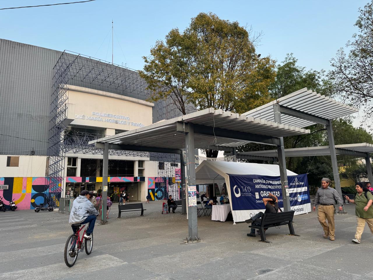 Campaña de pruebas gratuitas en el Deportivo José María Morelos y Pavón